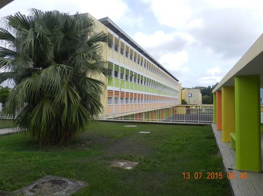 Une photo du lycée Chevalier de Saint-Georges