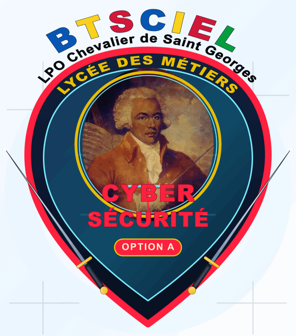 Logo BTS CIEL option A cybersécurité informatique et réseaux
