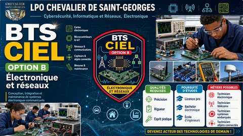 BTS CIEL option B électronique et réseaux
