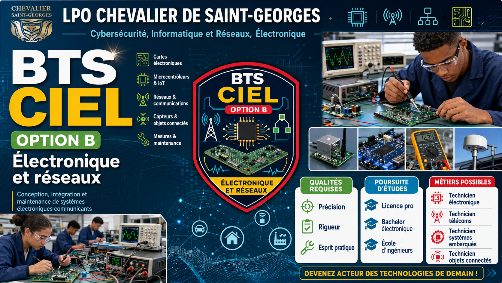 Présentation des filières du LPO Chevalier de Saint-Georges